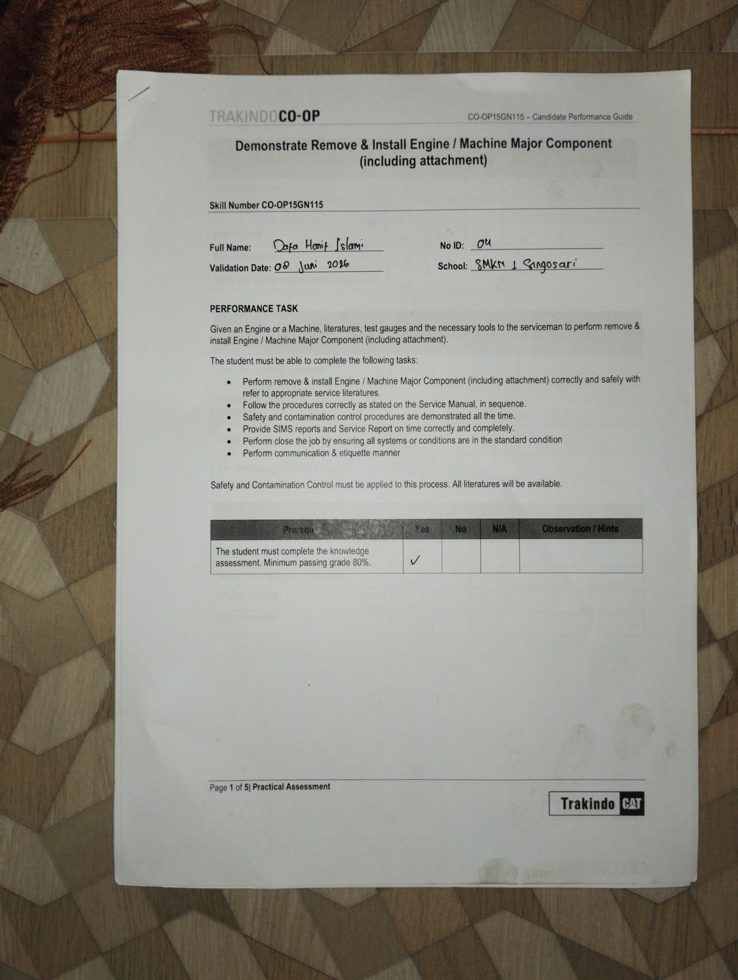 Scan CPG